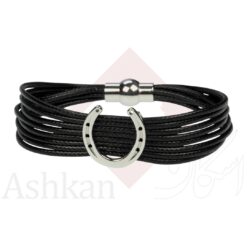 دستبند نعل اسب هپی رُز مشکی