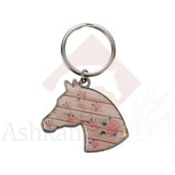 جاکلیدی سر اسب با طرح گل رز هپی رز