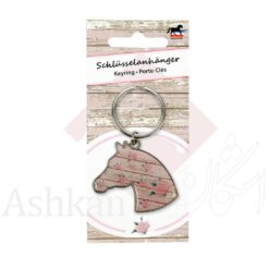 Alternative view of جاکلیدی سر اسب با طرح گل رز هپی رز