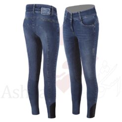 شلوار سوارکاری جین زنانه NEONA FULL انیمو