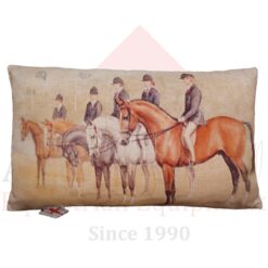 کوسن با طرح اسب ساخت انگلیس