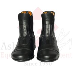 Alternative view of نیم بوت چرمی زیپی مشکی برند اشکان