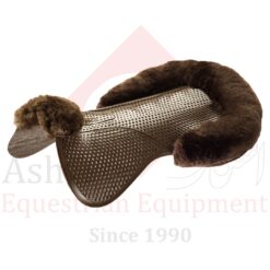 پد زیر زین ژلی پشمی قهوه ایی acavallo