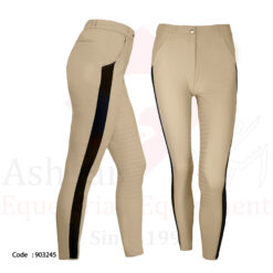 شلوار سوارکاری زنانه سیلیکون کرم Smile Saddel کد - 903245